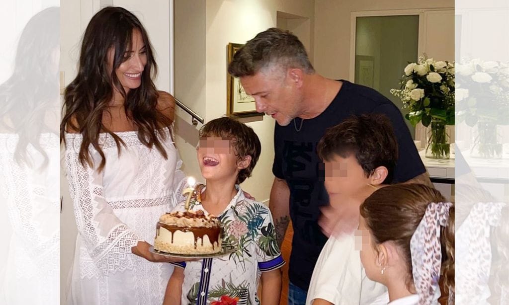 Alejandro Sanz no se pierde la fiesta de cumpleaños de Max, hijo de Rachel Valdés