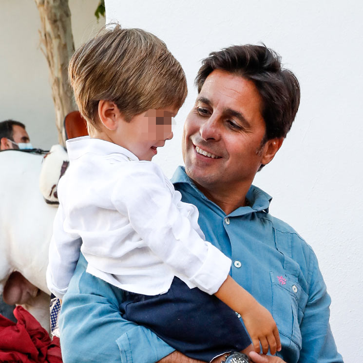 Francisco Rivera, un padre orgulloso en los festejos previos a la Goyesca