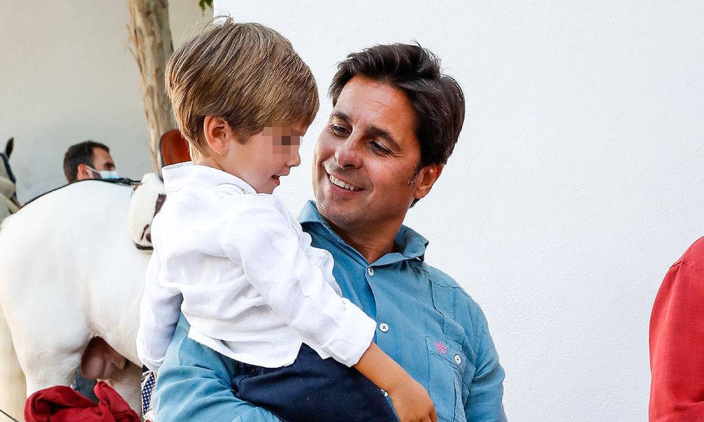 Francisco Rivera, un padre orgulloso en los festejos previos a la Goyesca