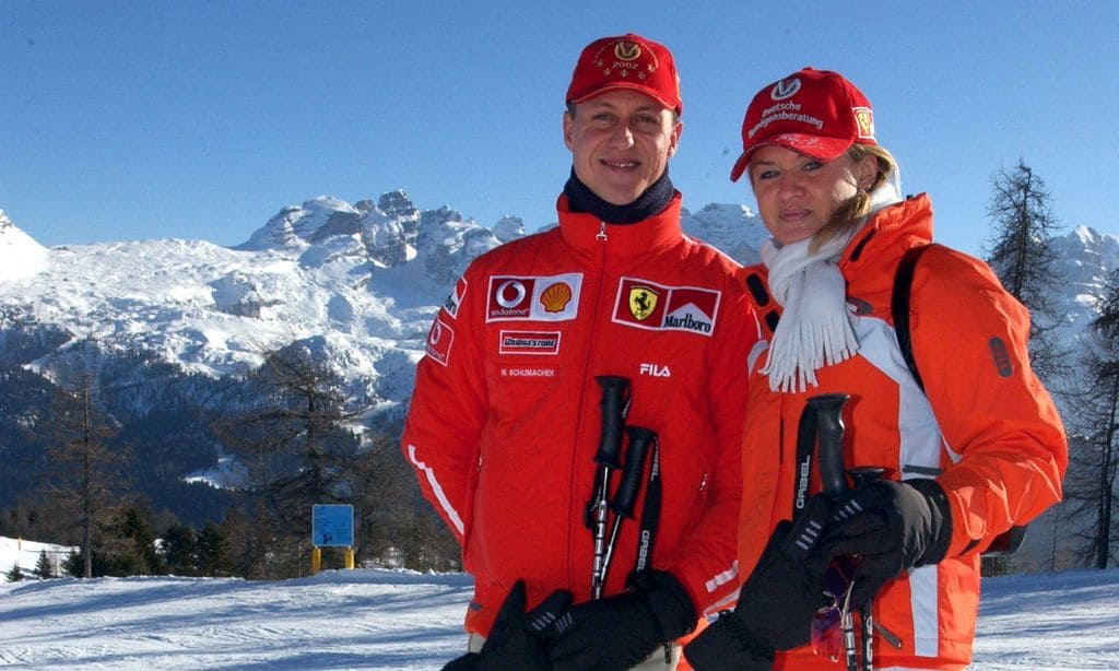 Michael Schumacher y su mujer Corinna