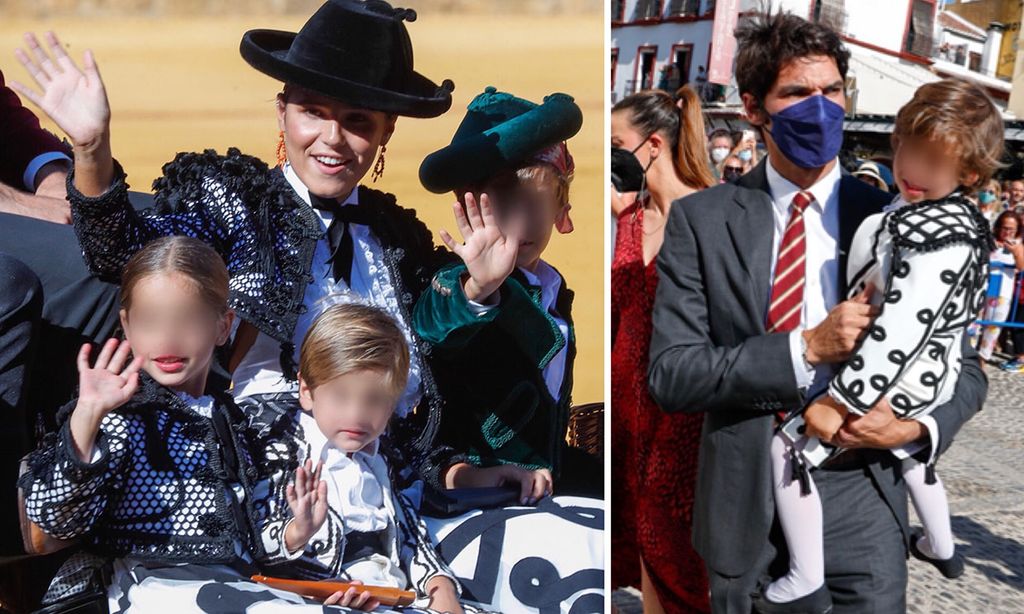 Carmen, Curro y Cayetano Jr. Rivera, los otros grandes protagonistas de la corrida Goyesca