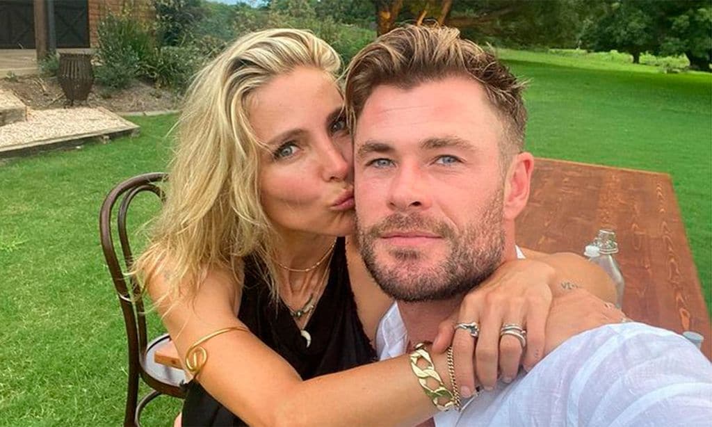 Elsa Pataky rescata la foto más divertida de Chris Hemsworth con sus hijos