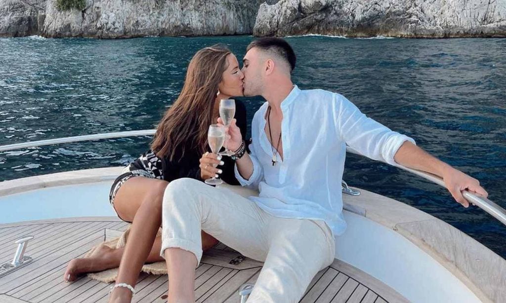 Melyssa Pinto presenta a su novio durante su viaje de enamorados por Italia