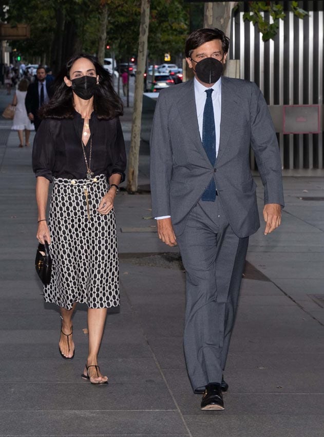 Manuel Falcó y su mujer Amparo Corsini