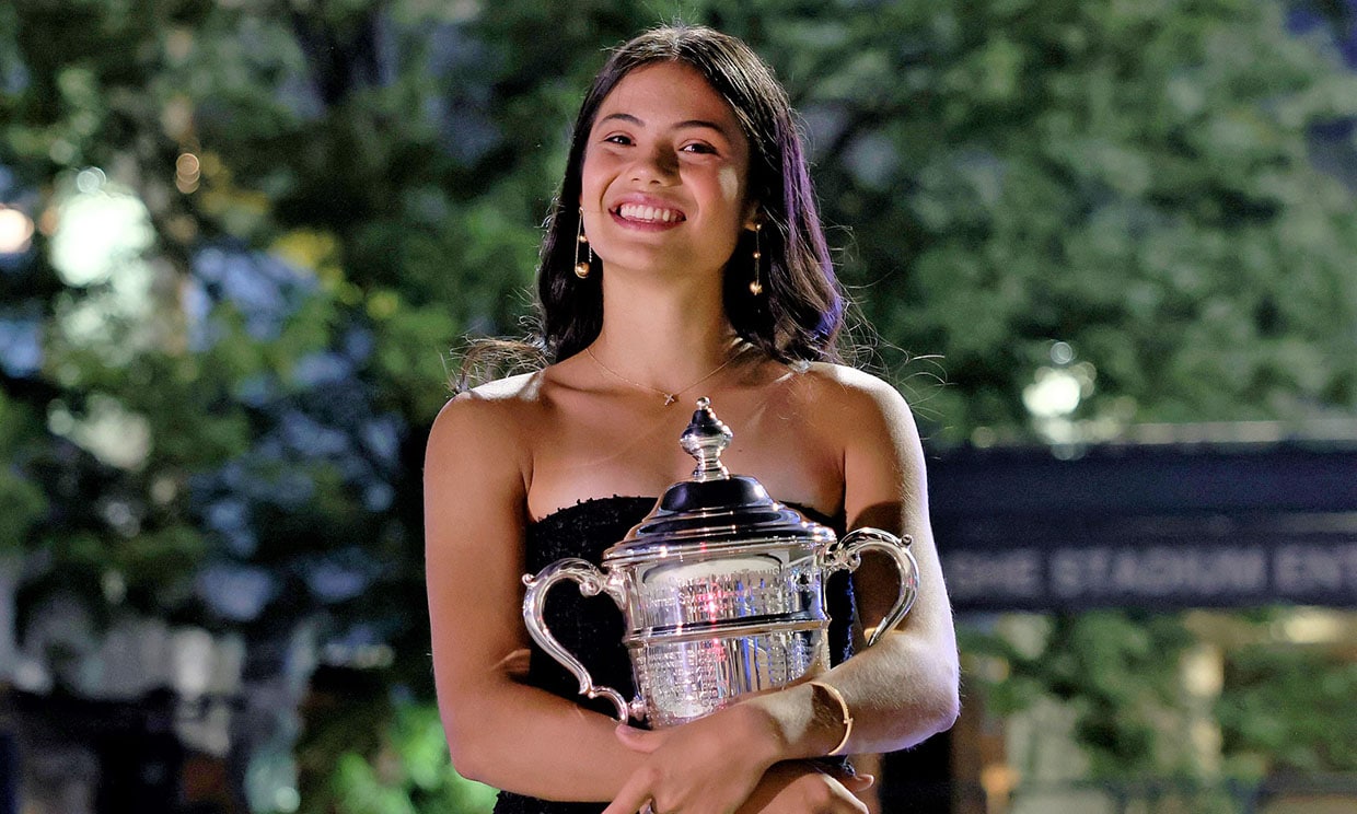 Así es Emma Raducanu, la nueva sensación del tenis mundial con solo 18 años