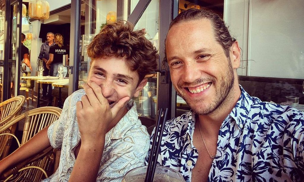 Daniel Diges presume de su hijo Galileo: 'Toca el piano y también canta, pero creo que le gusta más el fútbol'