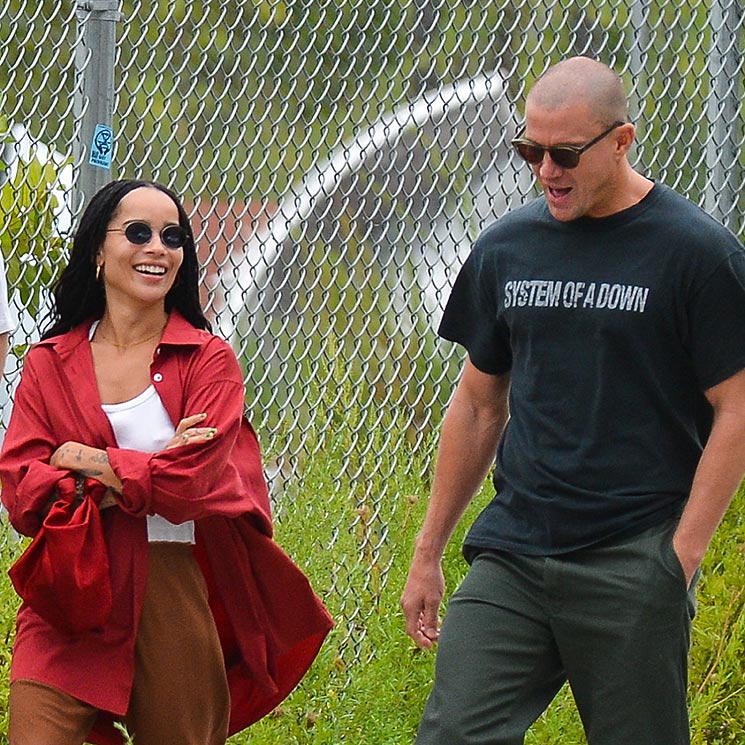 Channing Tatum publica su primera foto con Zoe Kravitz y aviva los rumores de una relación entre ellos