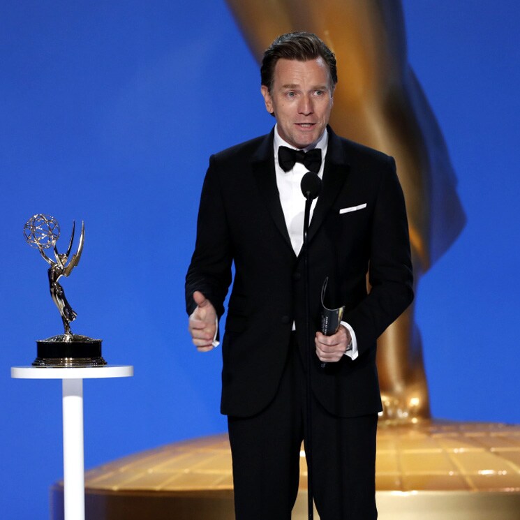 La tierna dedicatoria de Ewan McGregor a su pareja y su hijo recién nacido tras ganar el Emmy 