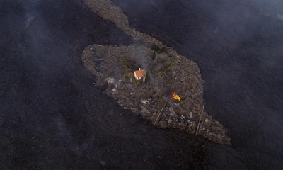 Las imágenes de la devastación y del desalojo de los vecinos que han perdido su casa por el volcán de La Palma