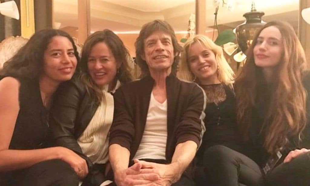 Mick Jagger y su gran parecido con su hijo pequeño 