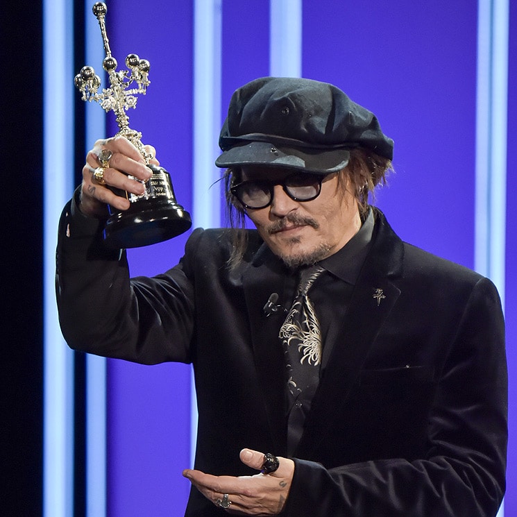 Johnny Depp se reivindica al recibir el premio Donostia en uno de sus peores momentos profesionales