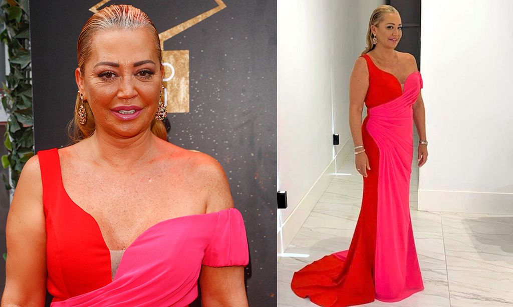 Belén Esteban ejerce de 'Princesa del pueblo' con su vestido más impresionante