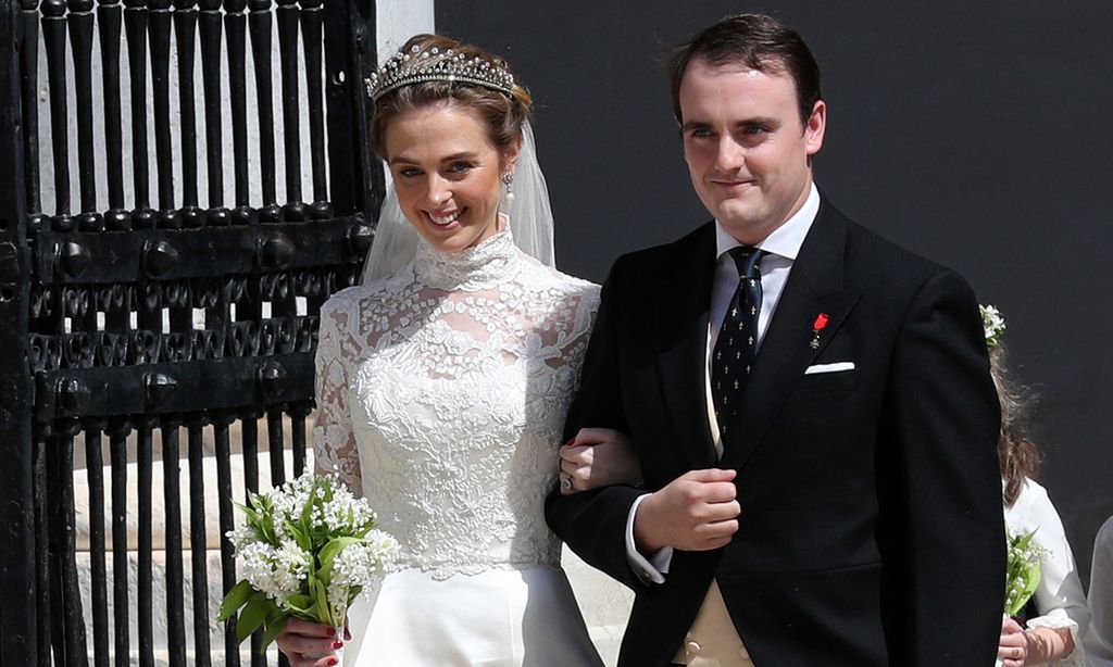 La preciosa tiara con la que se ha casado la duquesa de Noto