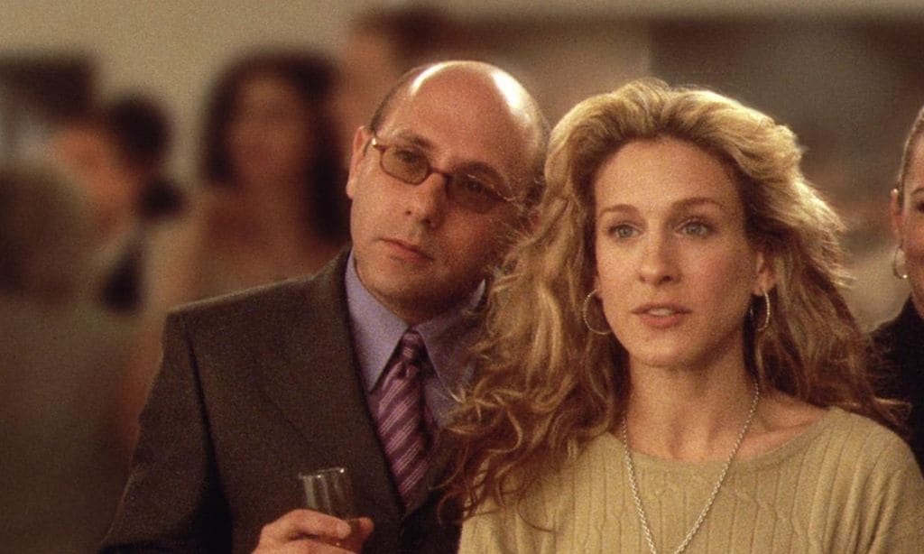 Willie Garson y Sarah Jessica Parker 