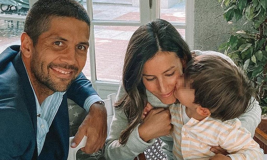 Ana Boyer y Fernando Verdasco con su hijo