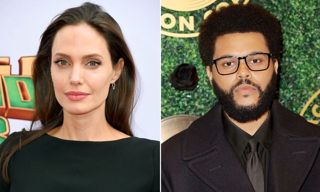 Angelina Jolie y The Weeknd