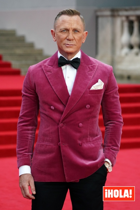 Daniel Craig en el estreno de 'No time to die'