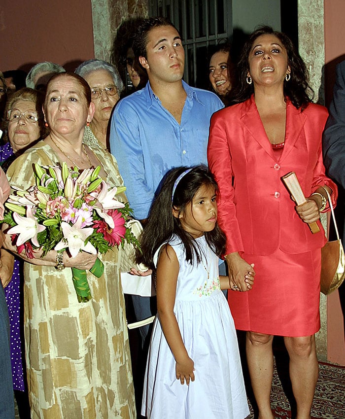 Doña Ana siempre ha acompañado a su hija Isabel