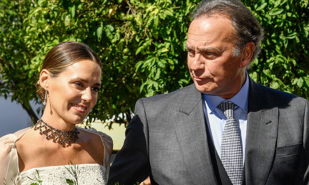 Bertín Osborne cuenta emocionado cómo ha vivido la boda de su hija Claudia con Sandra Domecq en el recuerdo