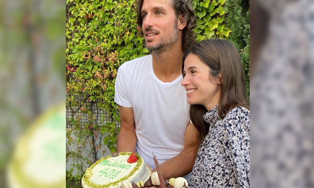 Feliciano López y Sandra Gago, fiesta doble de cumpleaños entre románticas felicitaciones