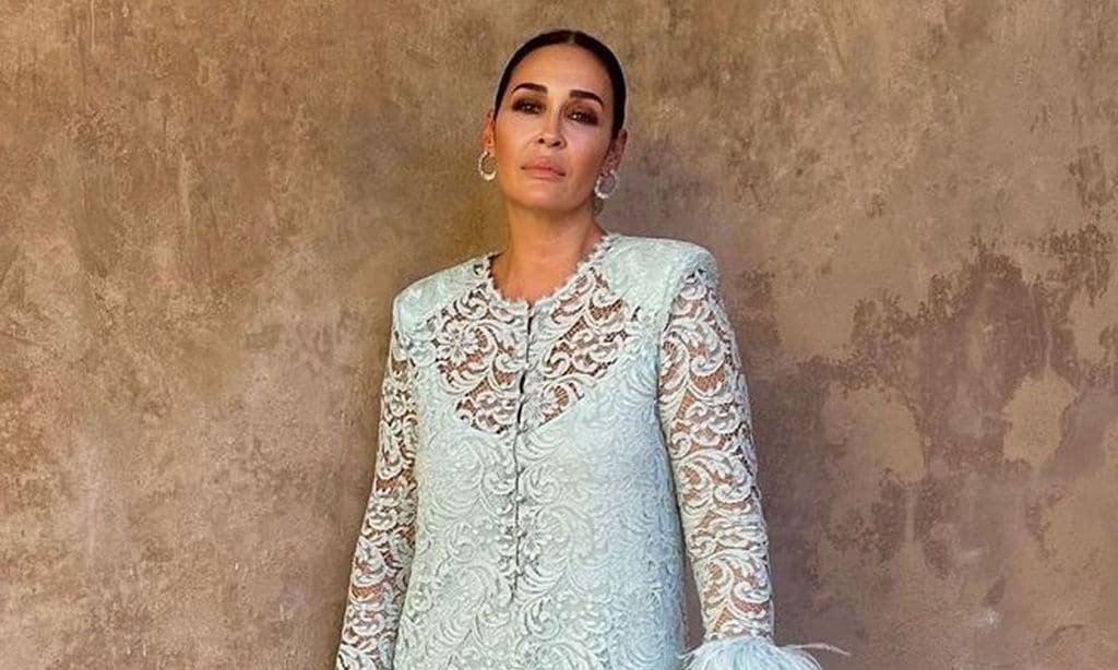 La elegancia de Vicky Martín Berrocal, la invitada española en la boda de Lapo Elkann