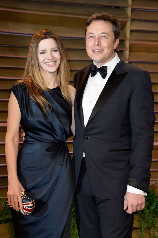 Elon Musk y Talulah Riley