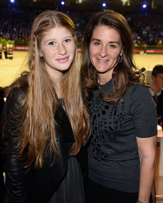 Jennifer Gates y su madre, Melinda Gates