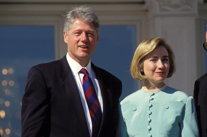 Bill y Hillary Clinton