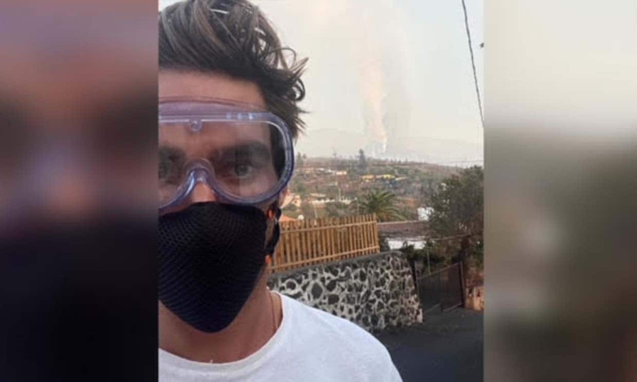 Jon Kortajarena viaja a La Palma para ayudar a los damnificados de la erupción del volcán