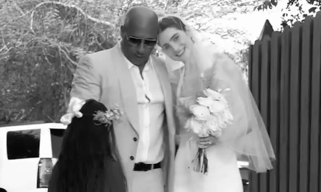 La boda sorpresa de la hija de Paul Walker con un emocionado Vin Diesel como padrino