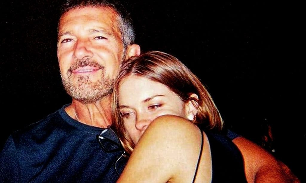 La felicidad de Antonio Banderas por tener cerca a su hija Stella tras el paréntesis de la pandemia