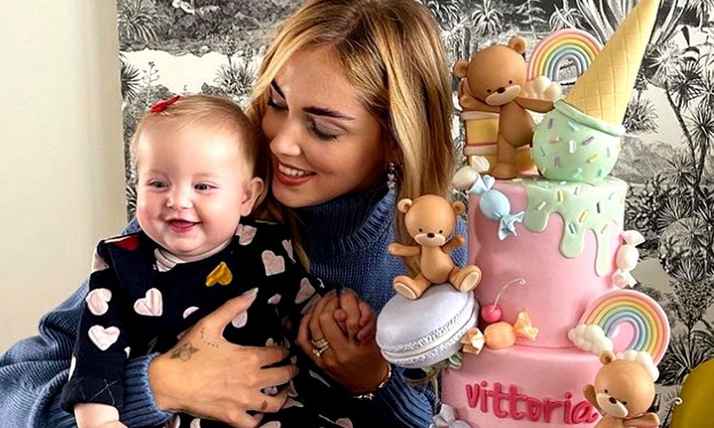 La hija de Chiara Ferragni, de vuelta a casa con celebración incluida tras el susto por su ingreso hospitalario