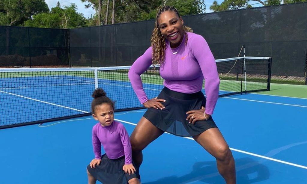 Serena Williams cuenta qué talento tiene su hija Olympia ¡y no es el tenis!