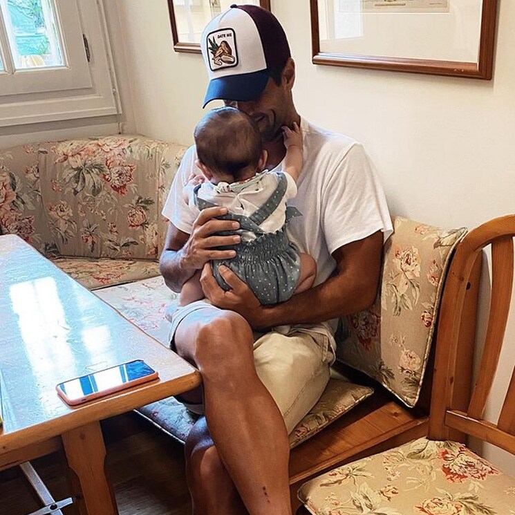 ¡Vaya ladronzuelo! Fernando Verdasco se derrite con el divertido gesto de su pequeño Mateo