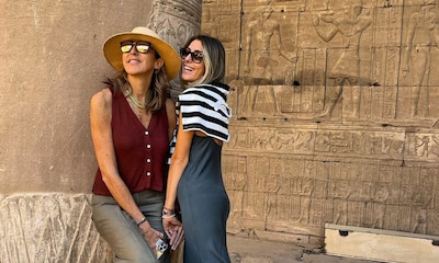 Las imágenes más impresionantes de Paz Padilla y su hija Anna Ferrer en su viaje a Egipto