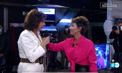 Ana Rosa Quintana sorprende en directo a Sonsoles Ónega en el estreno de su nuevo programa