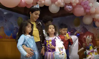 La divertida fiesta de cumpleaños de Alana Martina, donde hasta Georgina Rodríguez se convirtió en princesa