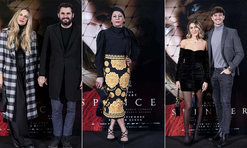 Cristina Medina, de 'LQSA', Emiliano Suárez y Carola Baleztena o Anna Ferrer, entre los invitados al estreno de 'Spencer'