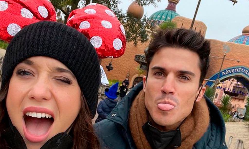 El mágico fin de semana de Álex González y María Pedraza disfrutando de su amor en Disneyland París