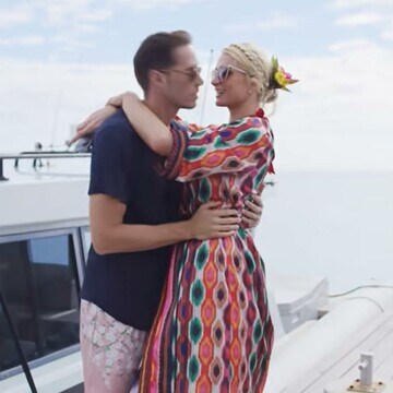 Paris Hilton y Carter Reum, una luna de miel en el paraíso ¡para cinco personas!