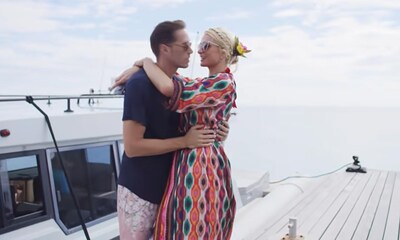 Paris Hilton y Carter Reum, una luna de miel en el paraíso ¡para cinco personas!