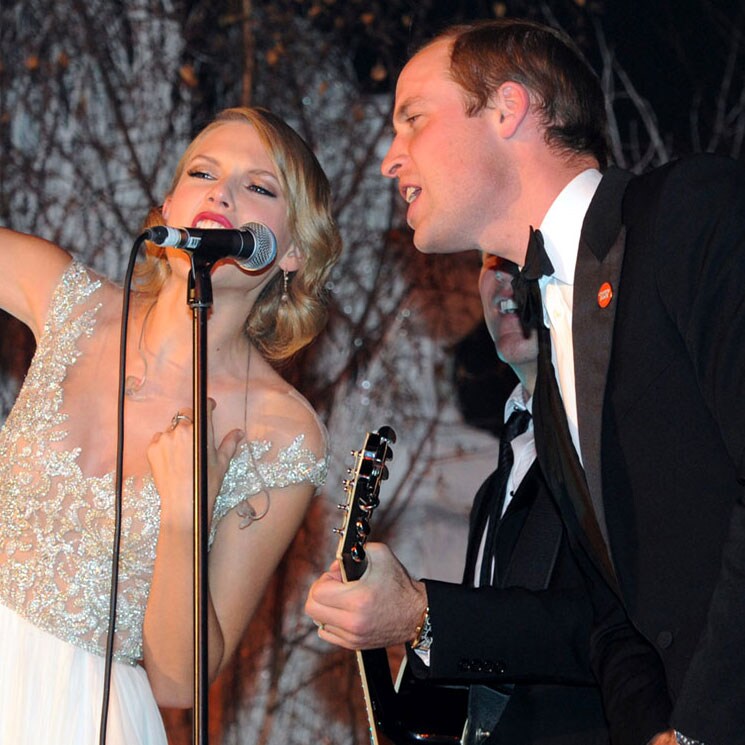 El príncipe Guillermo cuenta cómo Taylor Swift le convenció para cantar con ella: 'Todavía me ruborizo'