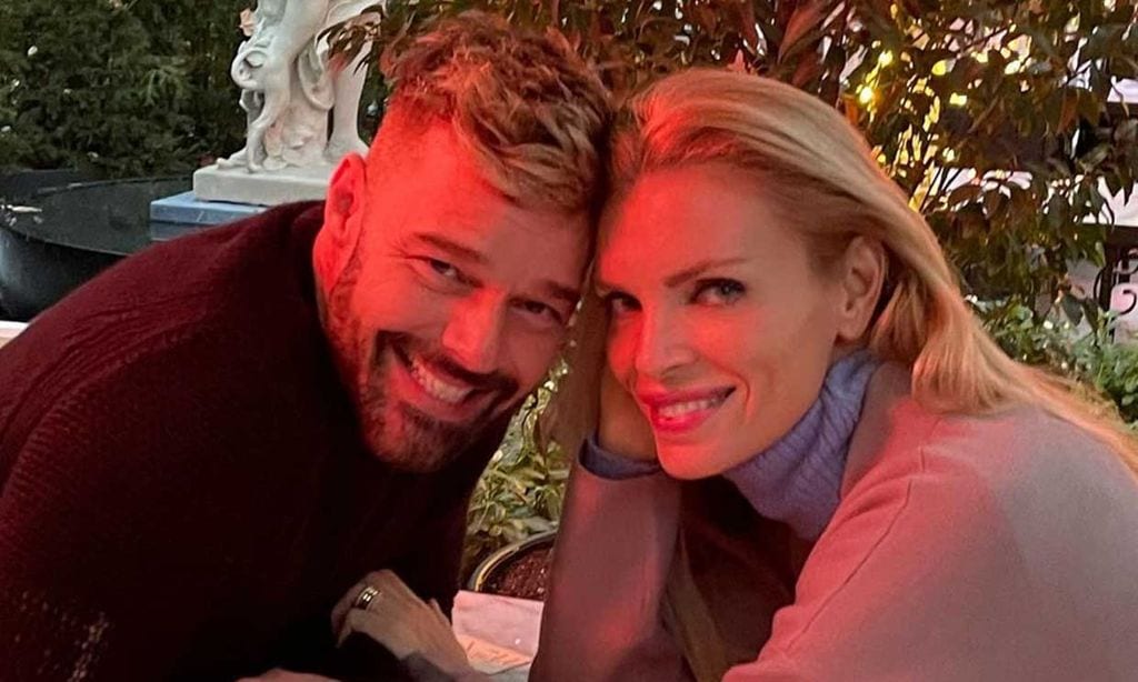 El encuentro en Madrid de Ricky Martin y Esther Cañadas con sorpresa incluida