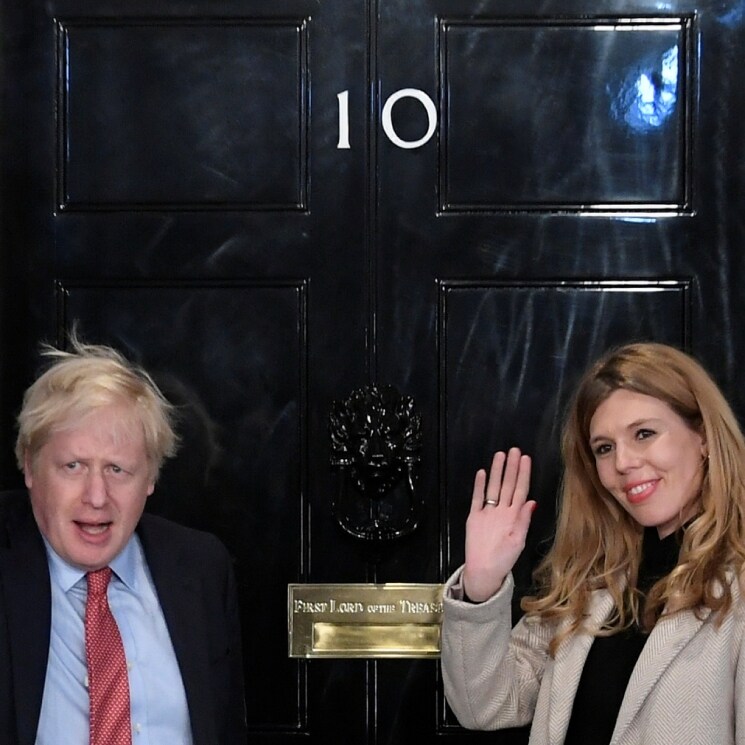 Boris Johnson y su mujer, Carrie Symonds, desvelan el nombre de su hija y la historia que hay detrás