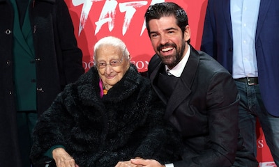 La 'tata' de Miguel Ángel Muñoz, la estrella de la alfombra roja a sus 97 años