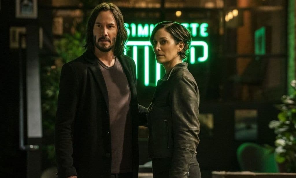 Keanu Reeves y Carrie-Anne Moss cuentan cómo ha sido volver a su historia de amor en 'Matrix Resurrections'