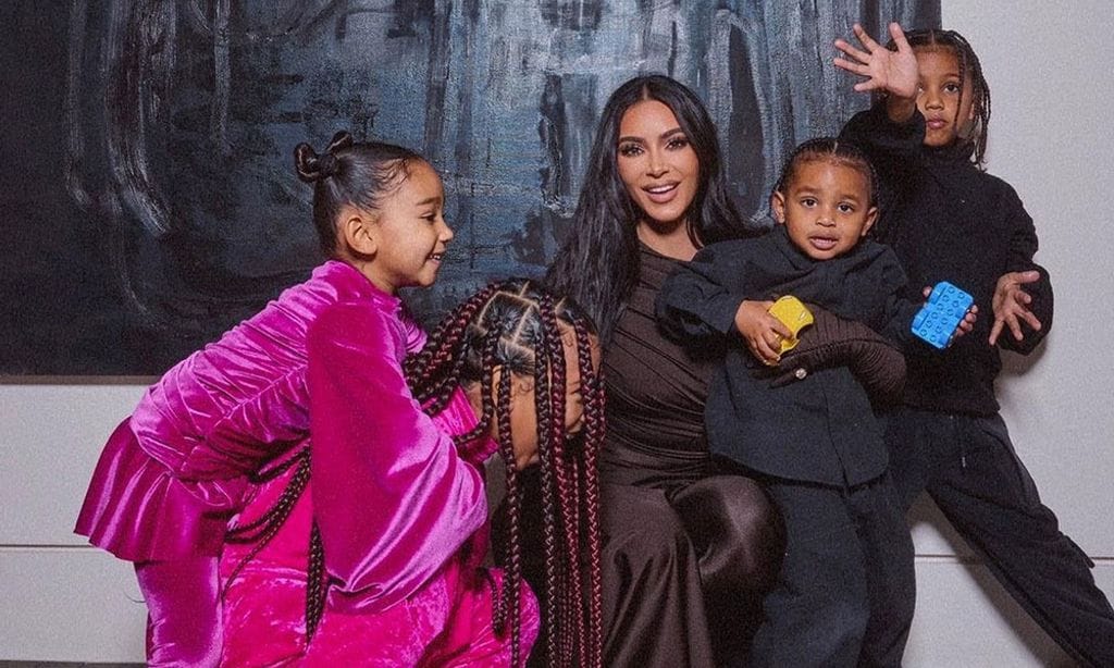 Kim Kardashian abre el álbum de su primera Navidad tras pedirle el divorcio a Kanye West
