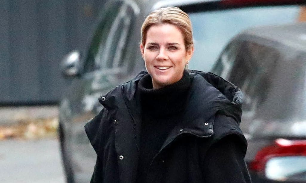 Amelia Bono se lleva a sus hijos a practicar su deporte favorito