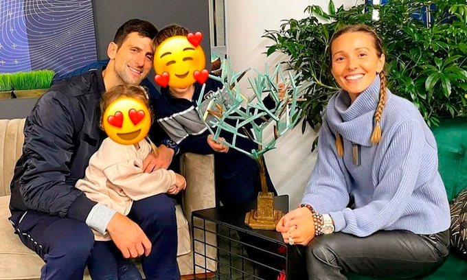 Así son los hijos de Djokovic, Stefan y Tara: su gran alegría en uno de los momentos más duros de su vida
