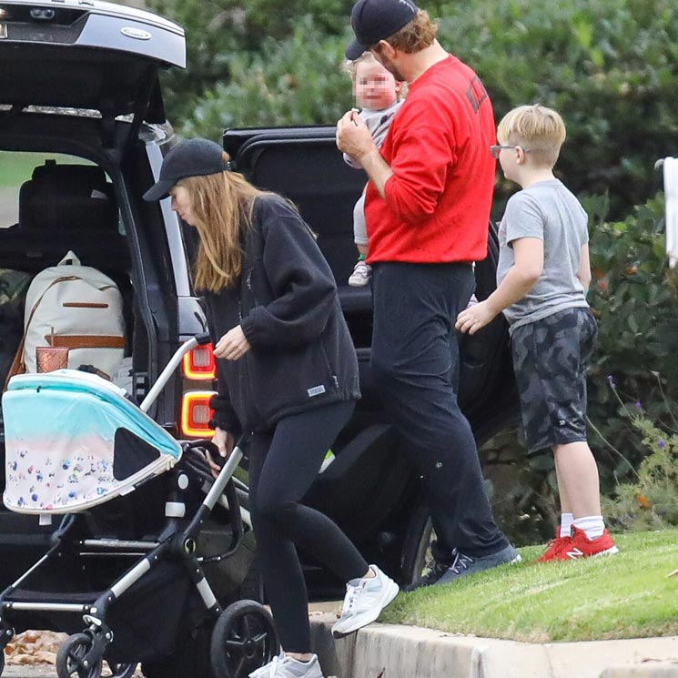 Las imágenes más familiares de Chris Pratt y Katherine Schwarzenegger, que esperan su segundo bebé, con su hija Lyla